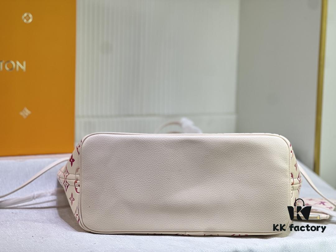 NEVERFULL Medium Tote Bag m45684 m45685 m40995 (Embossed) MM Handbag