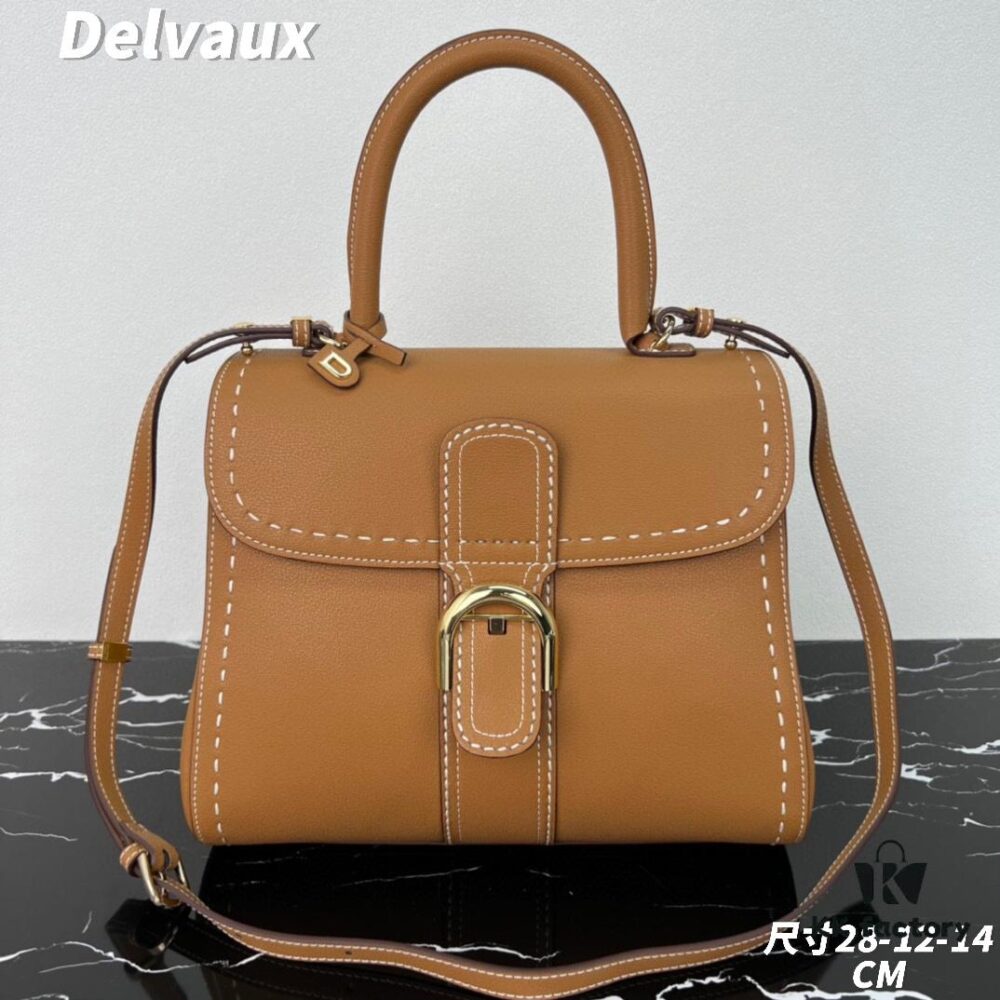 Delvaux 2024 Spring-Summer Exotic Stitching Collection Brillant PM Bag
