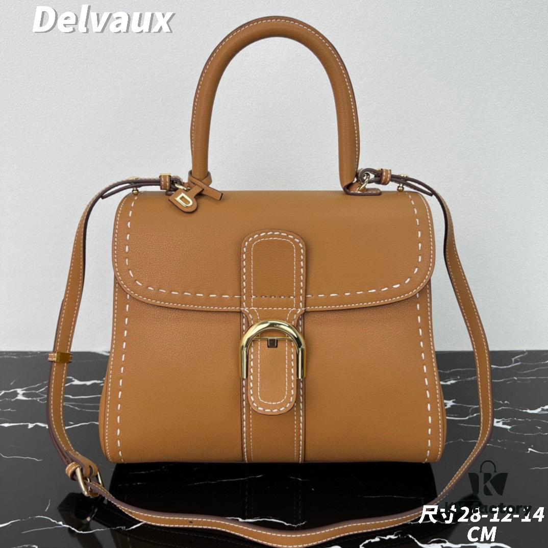 Delvaux 2024 Spring-Summer Exotic Stitching Collection Brillant PM Bag
