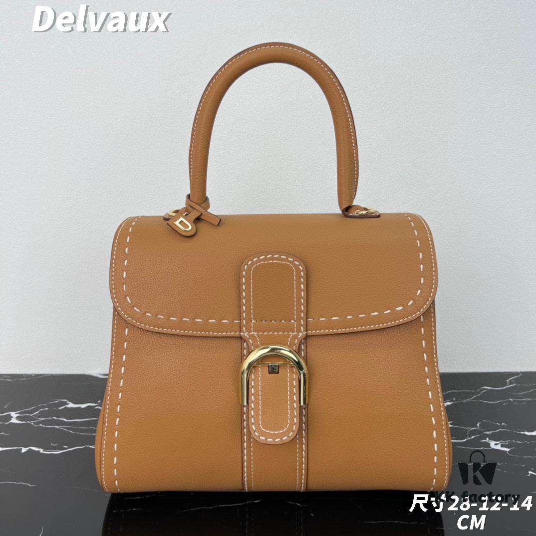 Delvaux 2024 Spring-Summer Exotic Stitching Collection Brillant PM Bag