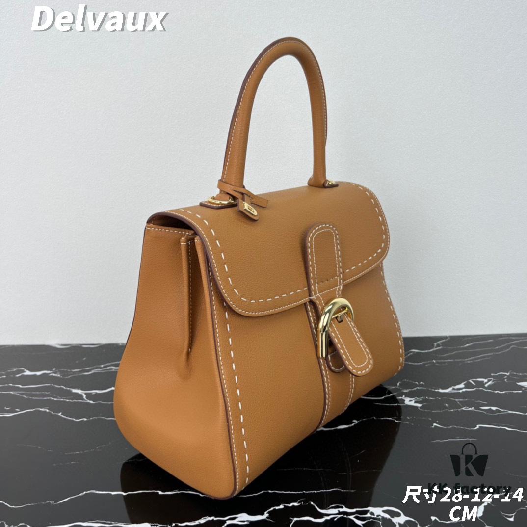 Delvaux 2024 Spring-Summer Exotic Stitching Collection Brillant PM Bag