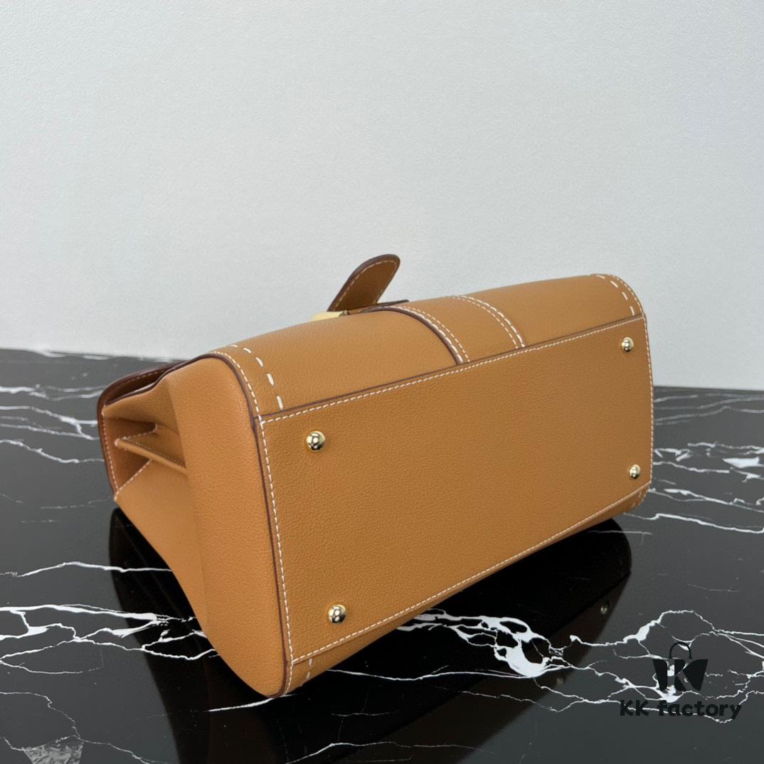 Delvaux 2024 Spring-Summer Exotic Stitching Collection Brillant PM Bag