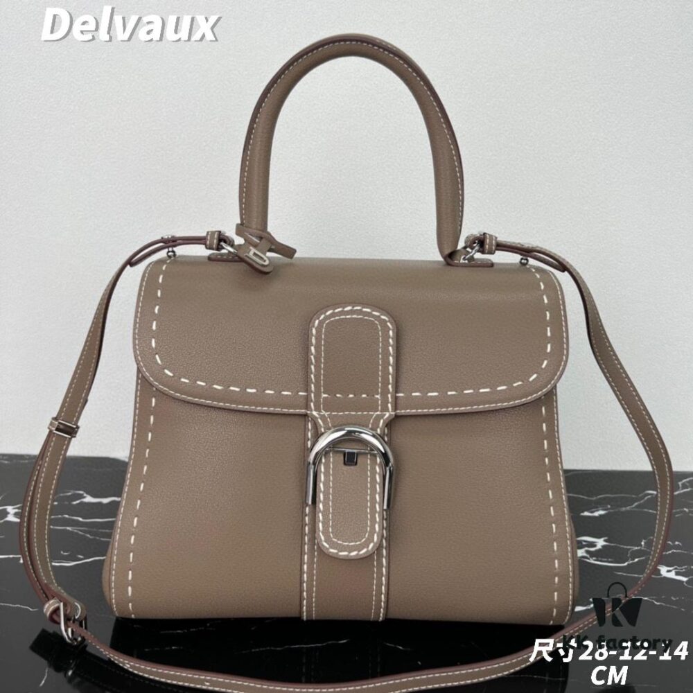 Delvaux 2024 Spring-Summer Exotic Stitching Collection Brillant PM Bag
