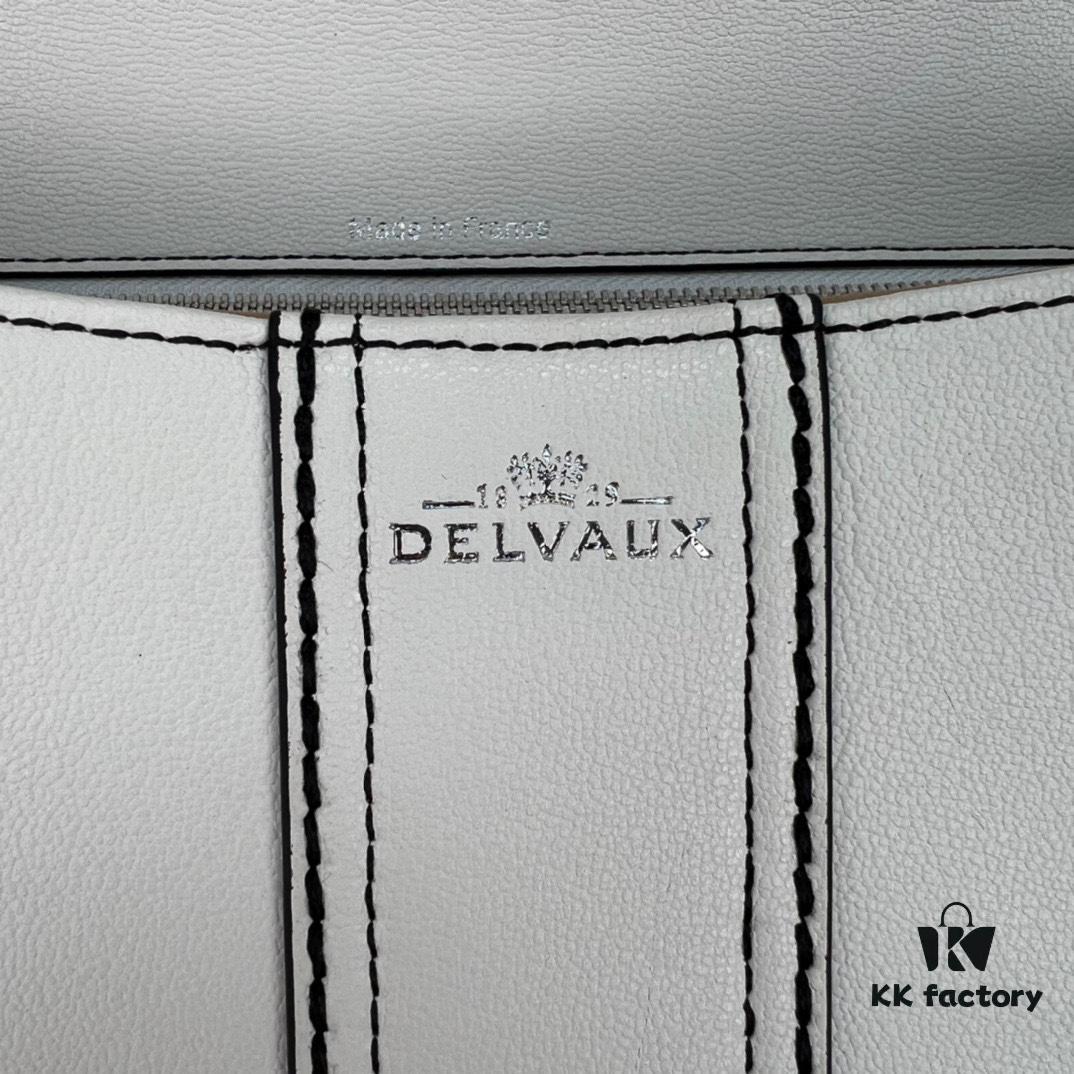 Delvaux 2024 Spring-Summer Exotic Stitching Collection Brillant PM Bag in Caramel