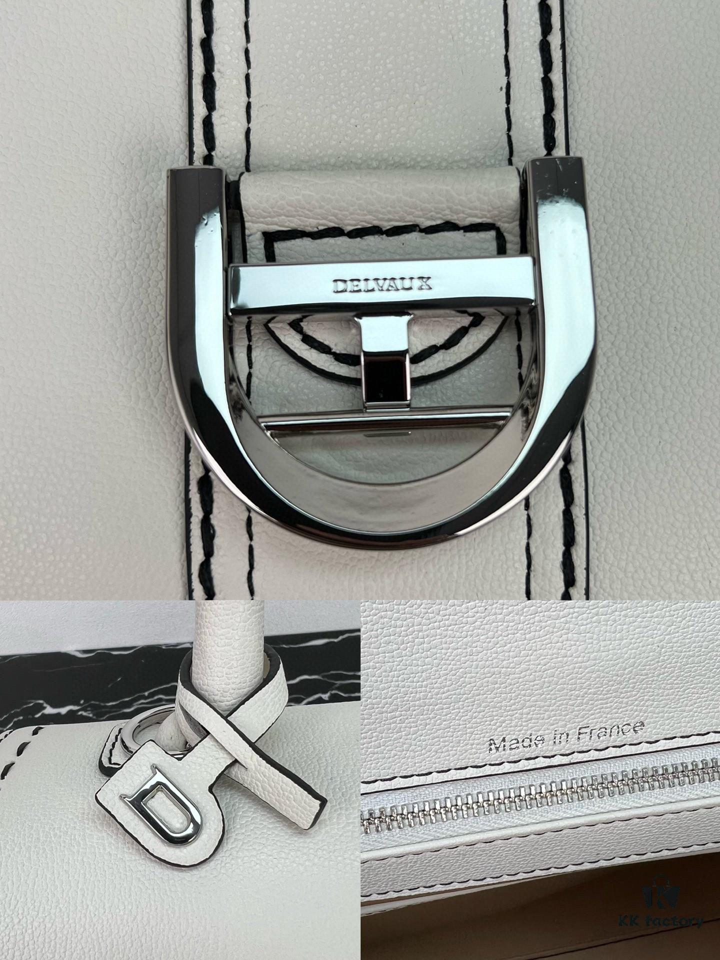 Delvaux 2024 Spring-Summer Exotic Stitching Collection Brillant PM Bag in Caramel