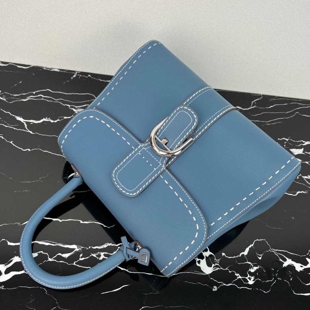 New Arrival 🔥 Delvaux 2024 Spring/Summer Exposed Stitching Collection Brillant PM Bag