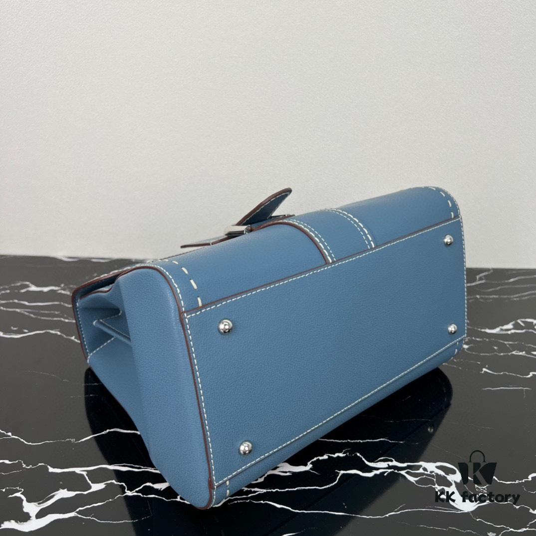 New Arrival 🔥 Delvaux 2024 Spring/Summer Exposed Stitching Collection Brillant PM Bag