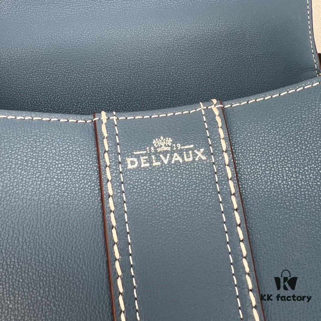 New Arrival 🔥 Delvaux 2024 Spring/Summer Exposed Stitching Collection Brillant PM Bag