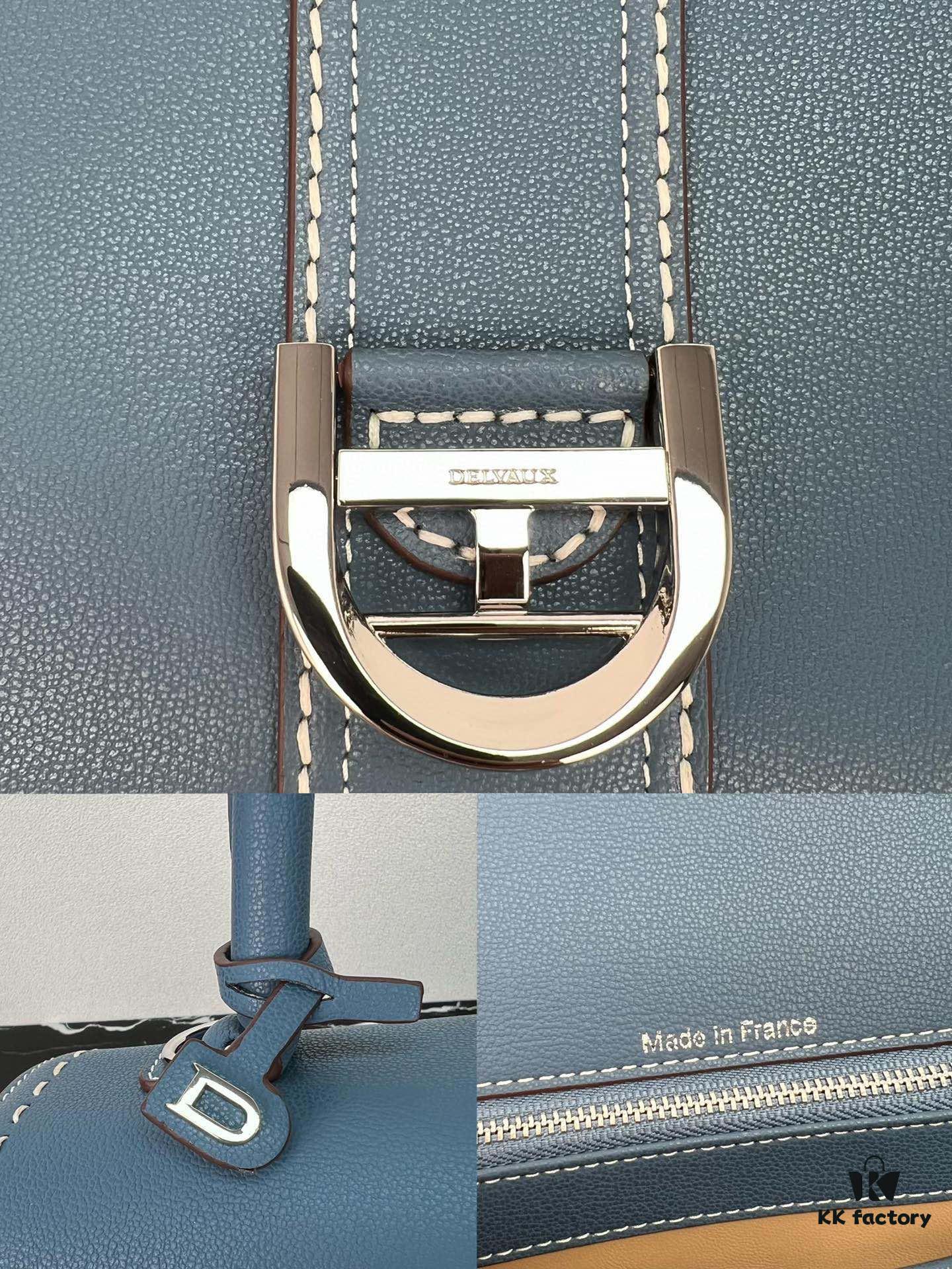 New Arrival 🔥 Delvaux 2024 Spring/Summer Exposed Stitching Collection Brillant PM Bag