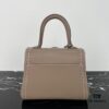 Delvaux 2024 Spring-Summer Exposed Stitching Collection Brillant PM in Caramel Rodeo Calf Leather