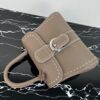 Delvaux 2024 Spring-Summer Exposed Stitching Collection Brillant PM in Caramel Rodeo Calf Leather