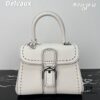Delvaux 2024 Spring/Summer Exposed Stitching Collection Brillant PM Bag