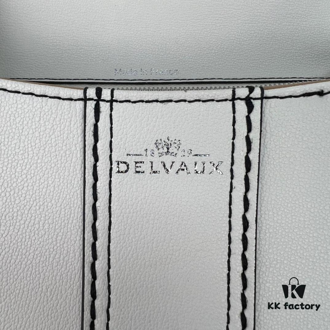 Delvaux 2024 Spring/Summer Exposed Stitching Collection Brillant PM Bag