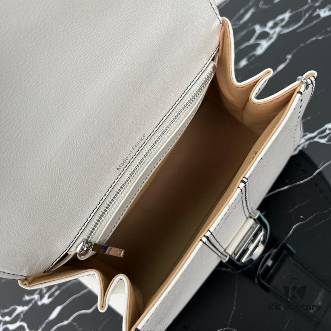 Delvaux 2024 Spring/Summer Exposed Stitching Collection Brillant PM Bag