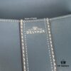 Delvaux 2024 Spring-Summer Exposed Stitching Collection Brillant PM in Caramel Rodeo Calf Leather