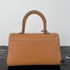Delvaux 2024 Spring-Summer Exotic Stitching Collection Brillant PM in Caramel Rodeo Calf Leather