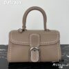 Delvaux 2024 Spring/Summer Hand-Stitched Collection Brillant PM in Caramel Rodeo Calf Leather