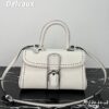 Delvaux 2024 Spring-Summer Exposed Stitching Collection Brillant PM Bag in Caramel