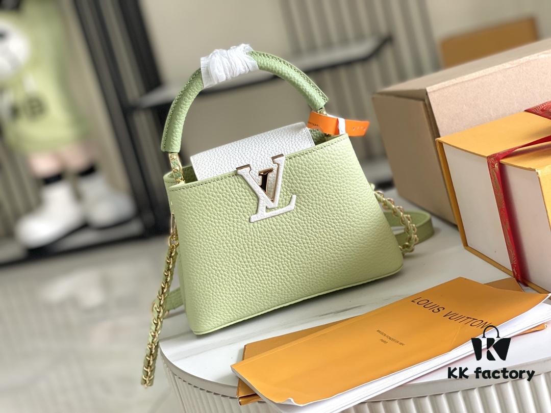 Supreme Quality Full Set Packaging 【Premium Original Factory Leather💋 M53963 Avocado Green Gold Tone Hardware】