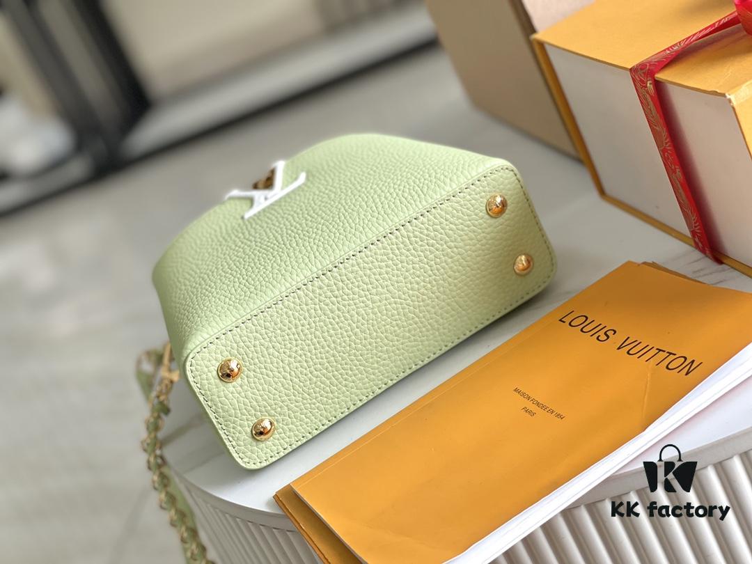 Supreme Quality Full Set Packaging 【Premium Original Factory Leather💋 M53963 Avocado Green Gold Tone Hardware】