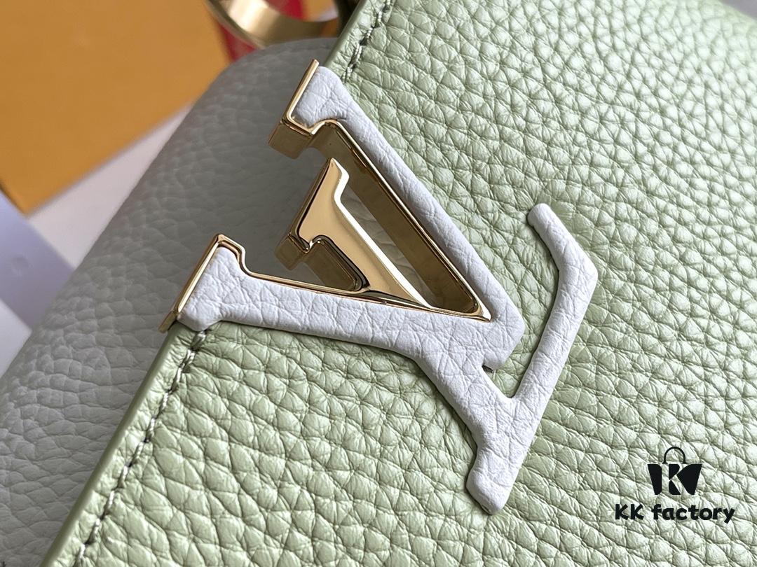 Supreme Quality Full Set Packaging 【Premium Original Factory Leather💋 M53963 Avocado Green Gold Tone Hardware】