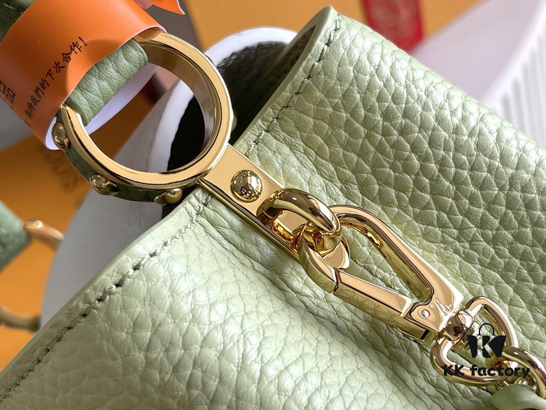 Supreme Quality Full Set Packaging 【Premium Original Factory Leather💋 M53963 Avocado Green Gold Tone Hardware】