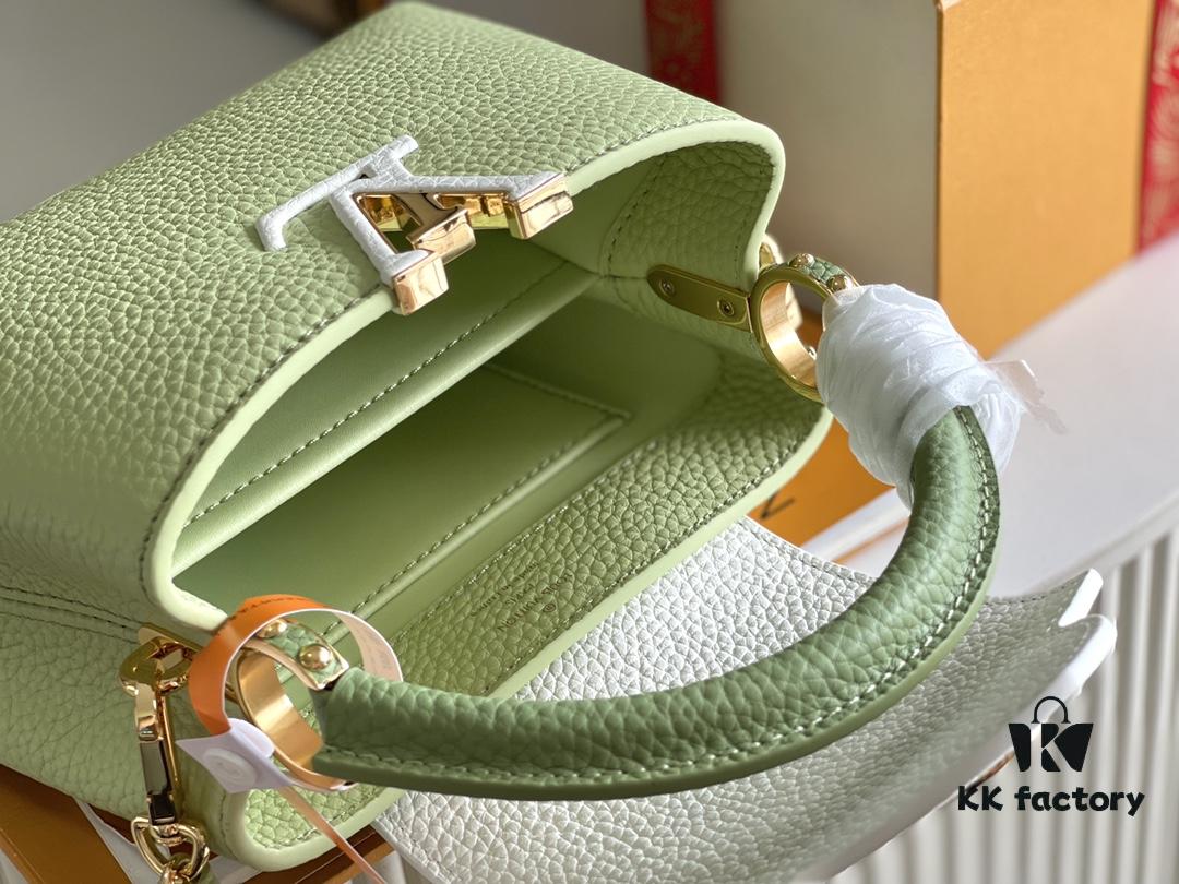 Supreme Quality Full Set Packaging 【Premium Original Factory Leather💋 M53963 Avocado Green Gold Tone Hardware】