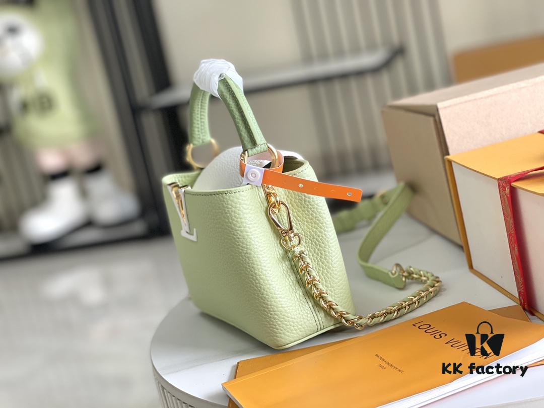 Supreme Quality Full Set Packaging 【Premium Original Factory Leather💋 M53963 Avocado Green Gold Tone Hardware】