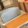 Top Grade Full Set Packaging 【Premium Original Factory Leather 💋 M21166, M21165 Misty Blue with Exotic Sand Python Shell Closure】