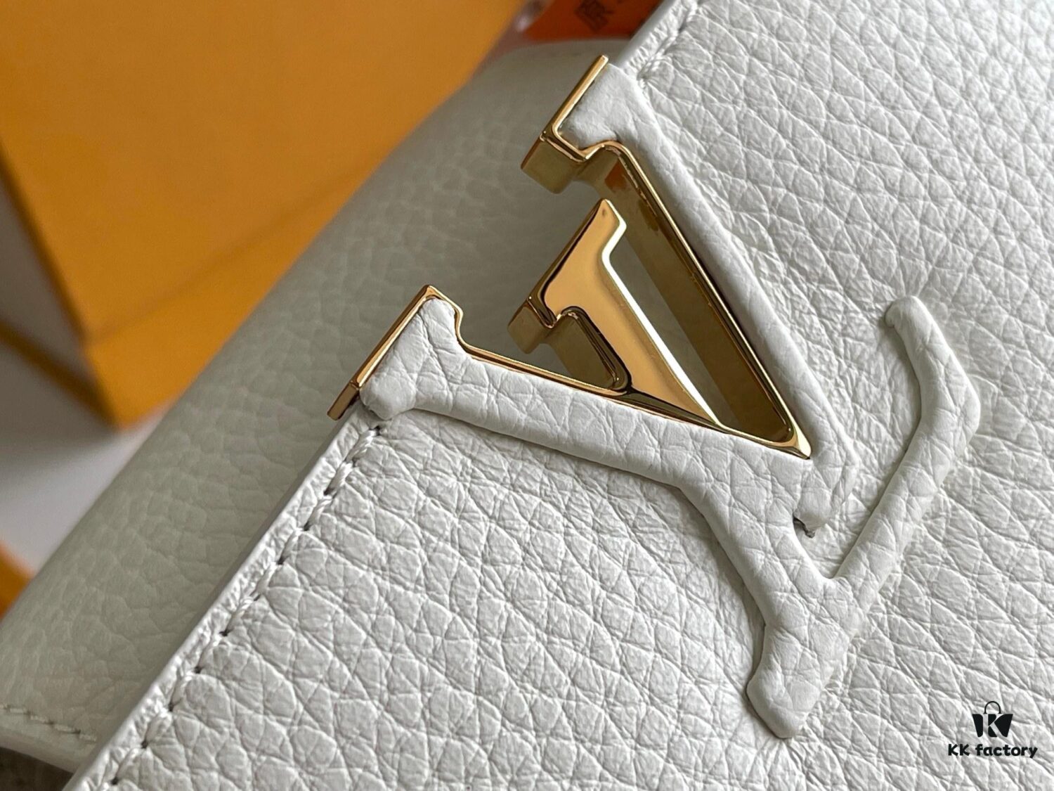 Top Grade Full Set Packaging New Version [Top Quality Original Leather M23456💋 M59433 White Gold Buckle]