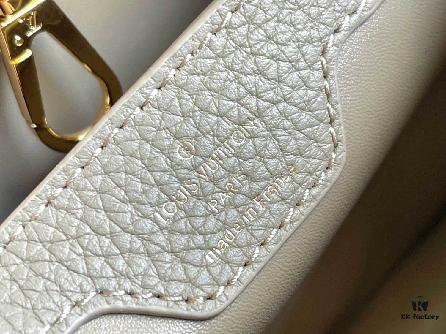 Supreme Quality Full Set Packaging 【Premium Original Leather M94429💋 M59434 Elephant Gray Gold Buckle】