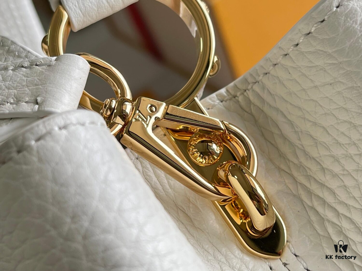 Supreme Grade Full Set Packaging 【Premium Original Leather M23456💋 M59434 White with Gold Buckle】