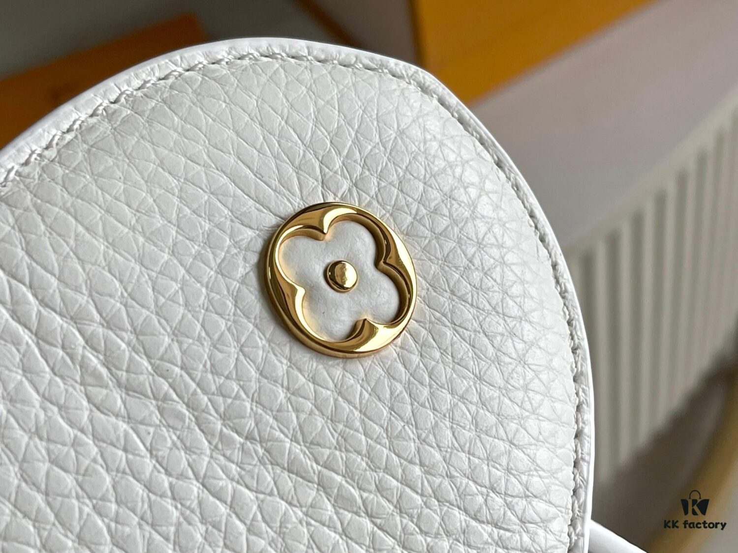 Supreme Grade Full Set Packaging 【Premium Original Leather M23456💋 M59434 White with Gold Buckle】