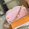 Supreme Grade Full Set Packaging 【Top Quality Original Factory Leather M23950💋 M23951 Pink with Beige Gold Upgraded Hardware】【Capucines Mini Handbag】
