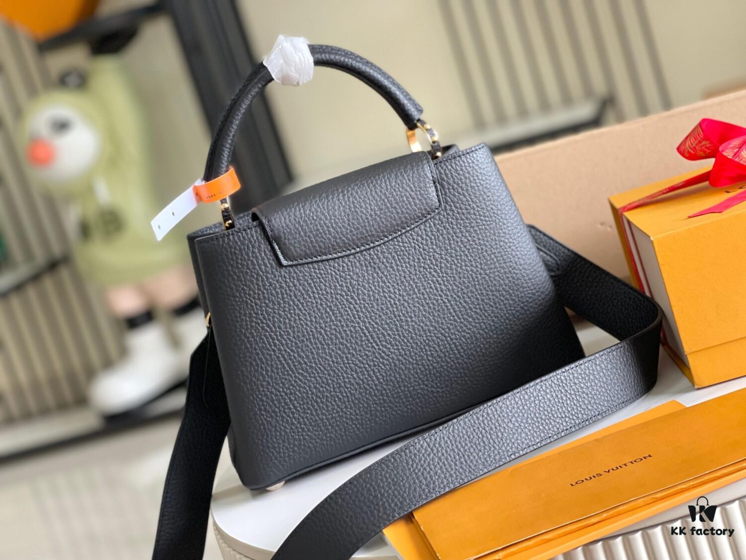 Supreme Quality Full Set Packaging [Premium Original Leather 💋 M48863 M59434 Black with Gold Hardware]