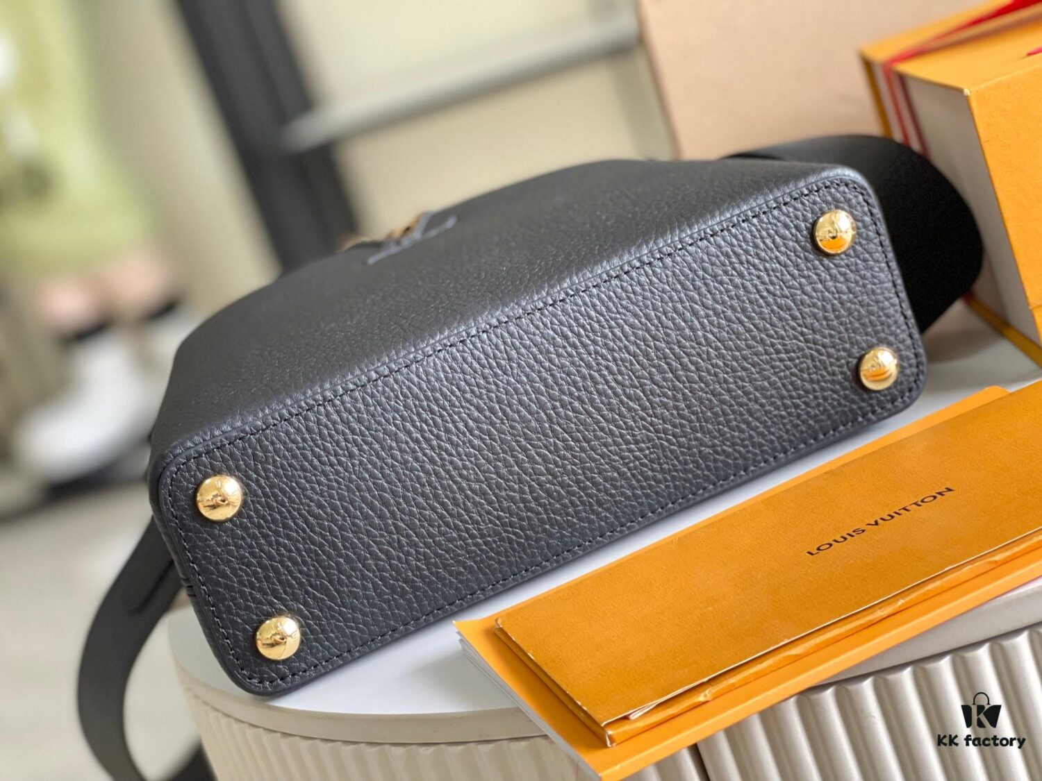 Supreme Quality Full Set Packaging [Premium Original Leather 💋 M48863 M59434 Black with Gold Hardware]