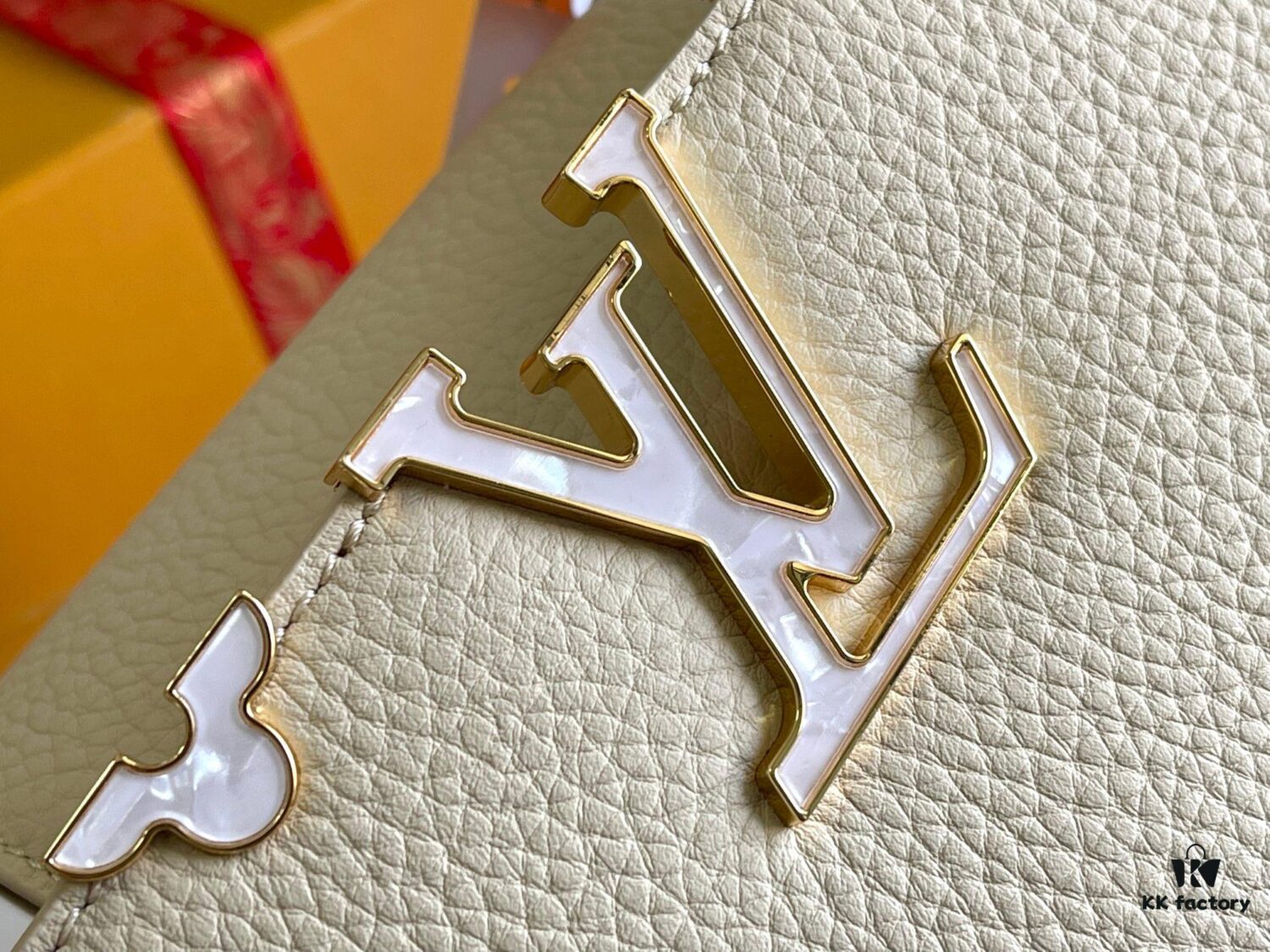 Supreme Grade Complete Set Packaging [Premium Original Leather M23766💋 M23331 White Pearl Shell]