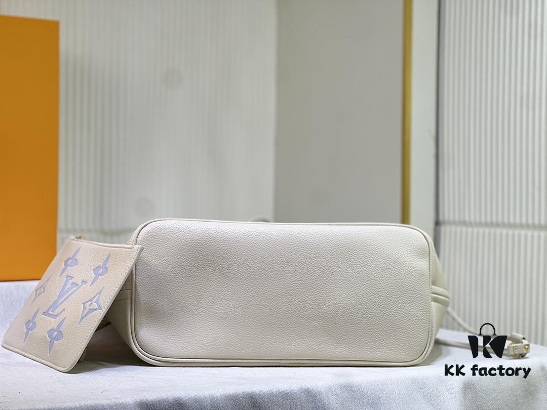 NEVERFULL Medium Tote Bag m45684 m45685 m40995 (Embossed) MM Handbag