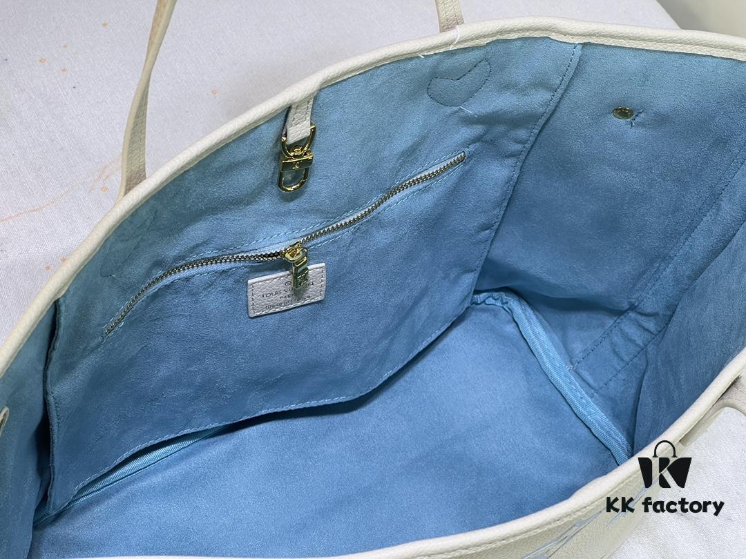 NEVERFULL Medium Tote Bag m45684 m45685 m40995 (Embossed) MM Handbag