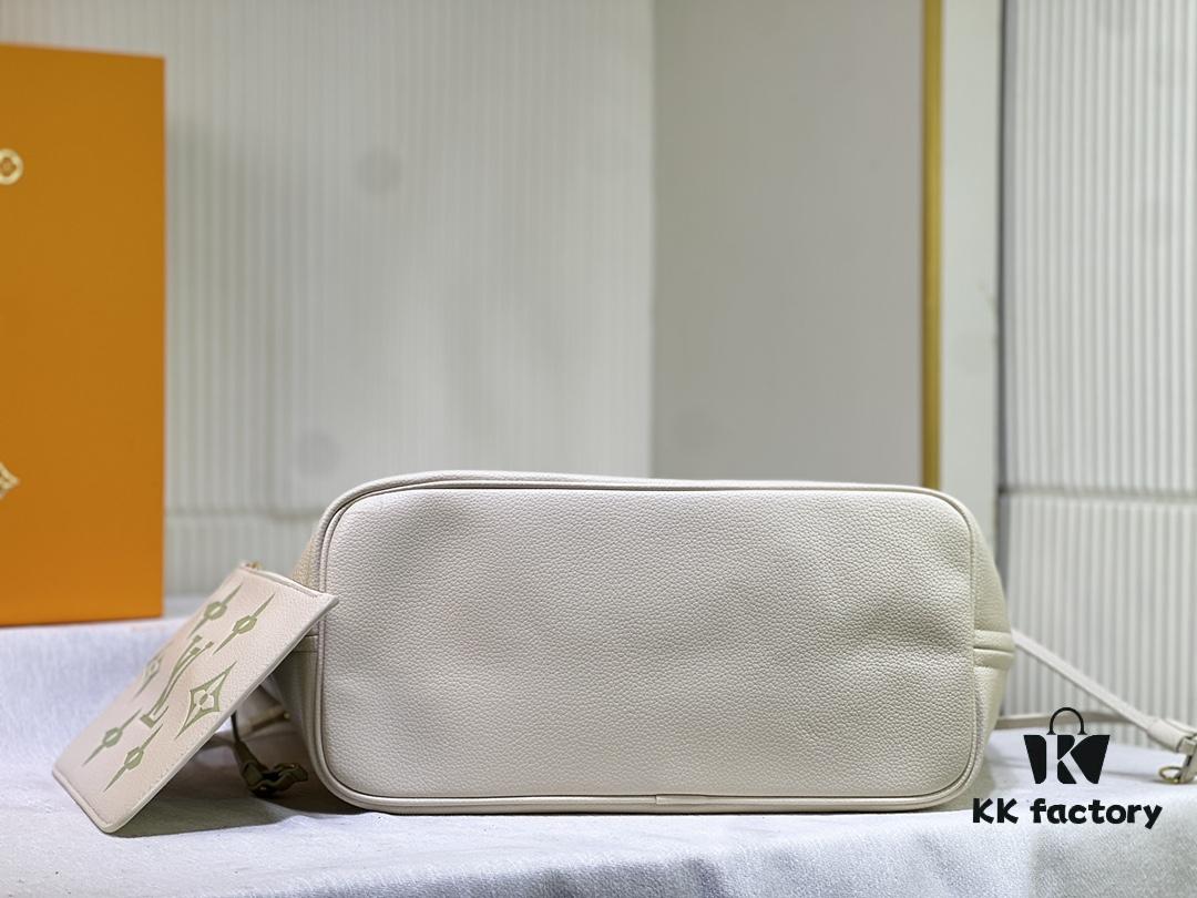 NEVERFULL MM Medium Tote Bag M45684 M45685 M40995 (Embossed) Monogram Montana Leather Handbag