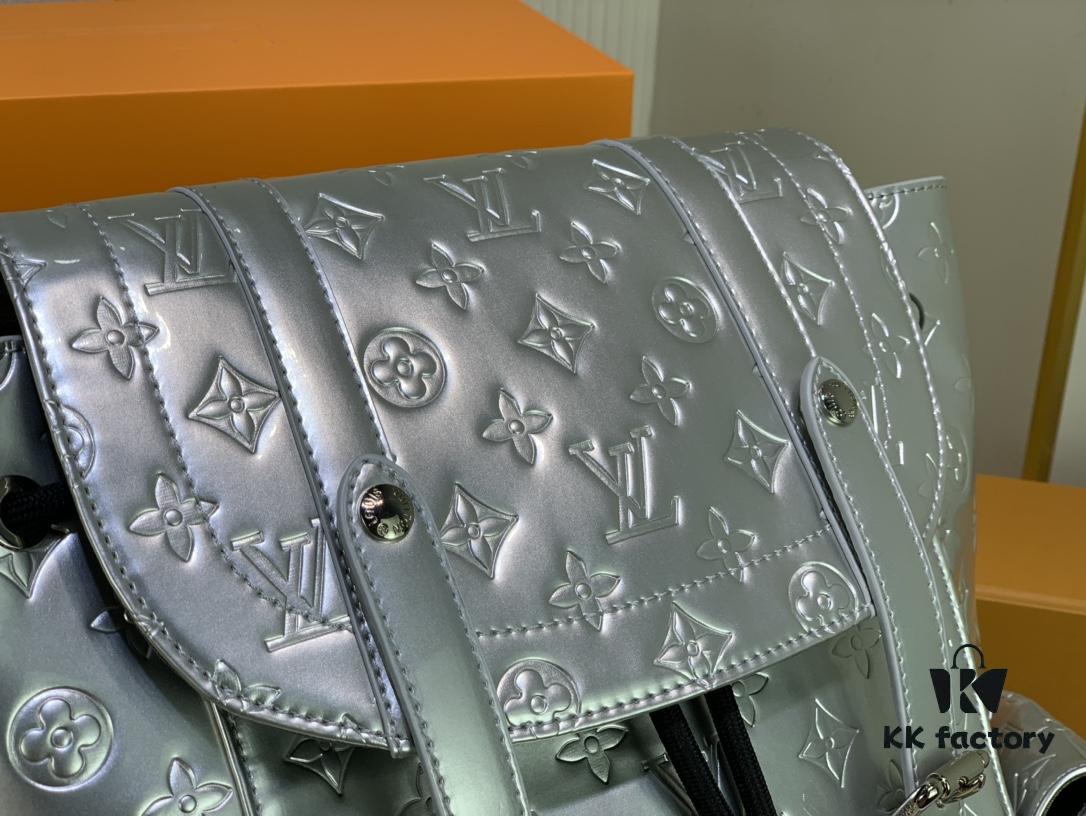 M58756 M41379 Silver Shiny Christopher Small Backpack