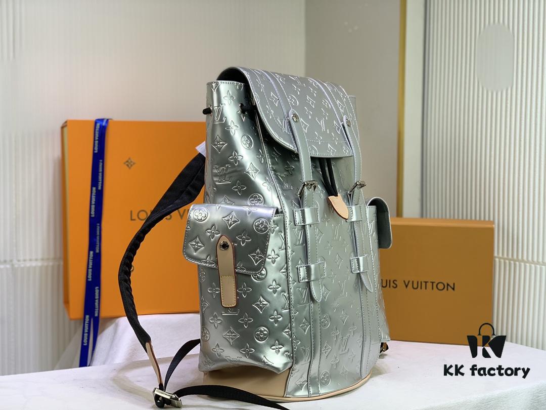 M58756 M41379 Silver Shiny Christopher Small Backpack