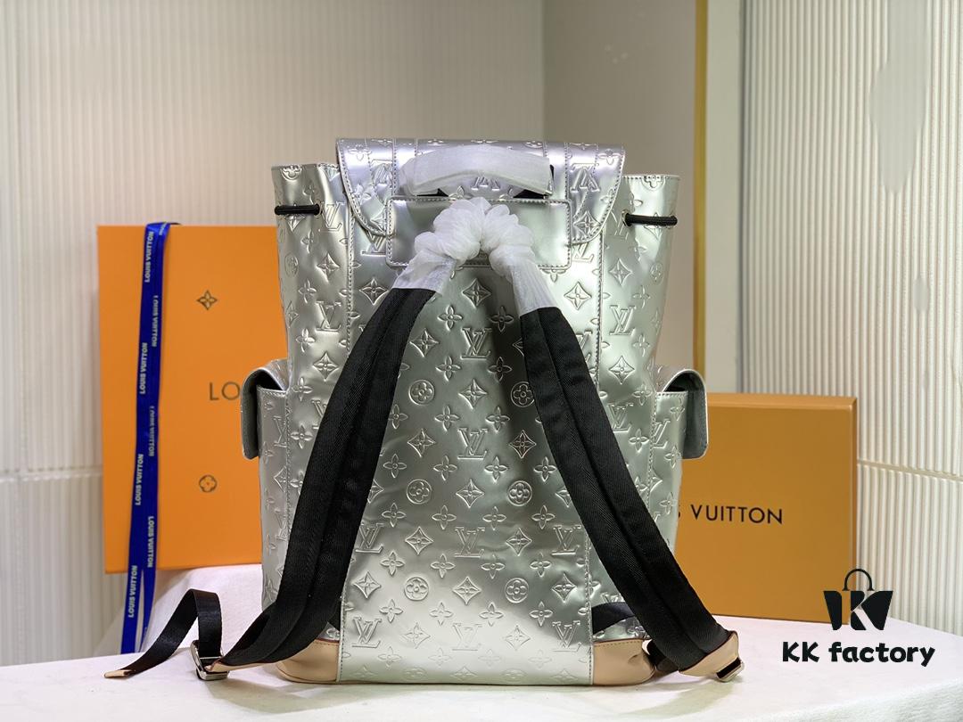 M58756 M41379 Silver Shiny Christopher Small Backpack