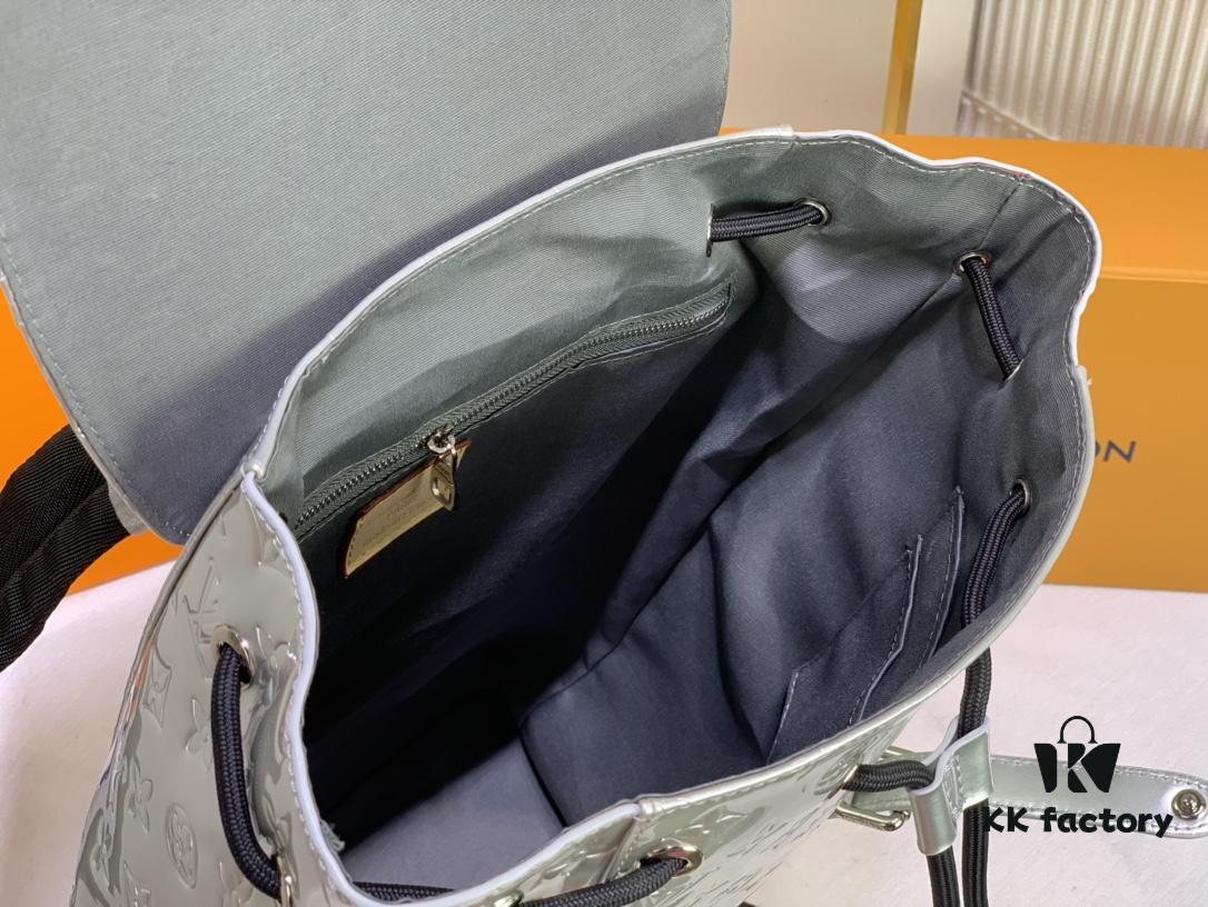 M58756 M41379 Silver Shiny Christopher Small Backpack