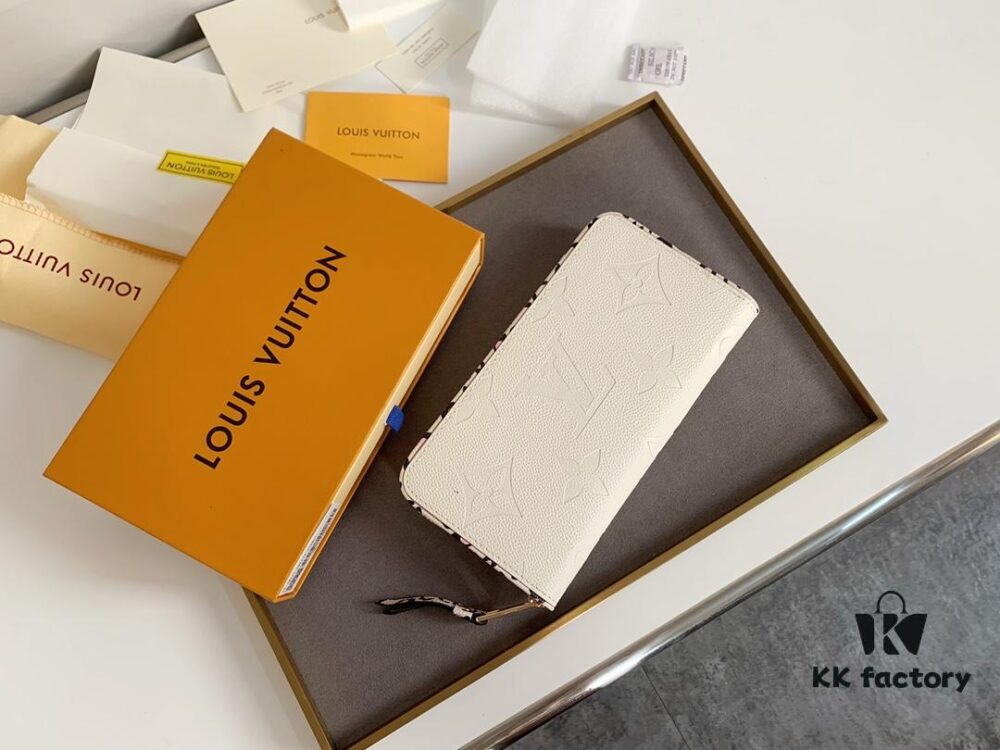 Zippy Lockme Wallet in Soft Calfskin