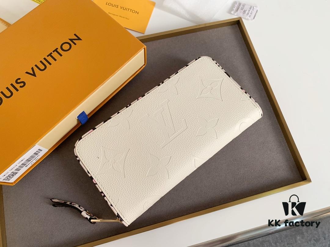 Zippy Lockme Wallet in Soft Calfskin