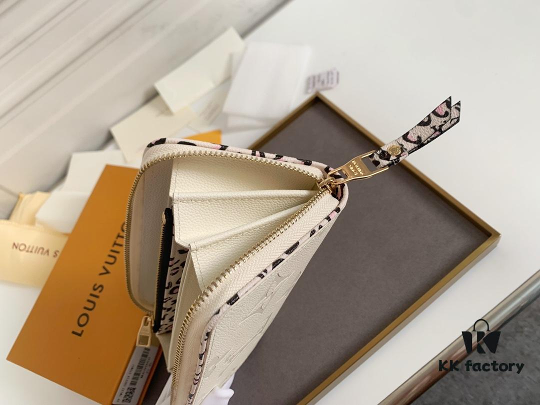 Zippy Lockme Wallet in Soft Calfskin