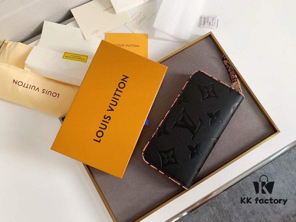 Zippy Lockme Wallet in Soft Calfskin