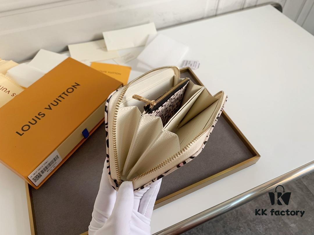 Zippy Lockme Wallet in Soft Calfskin