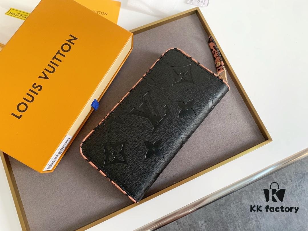 Zippy Lockme Wallet in Soft Calfskin